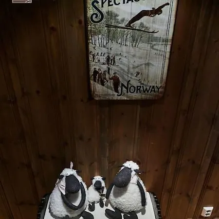 Large At Nesfjellet With Lovely View, Inddor Jacuzzi & Sauna * Nesbyen