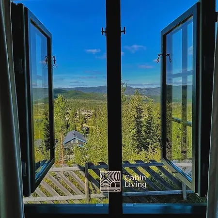 Large At Nesfjellet With Lovely View, Inddor Jacuzzi & Sauna Nesbyen